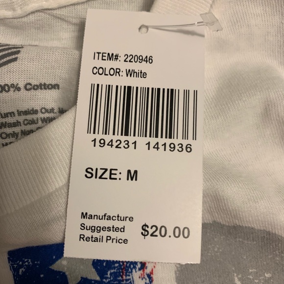 USA Short Sleeve Flag Screen Tee - Picture 4 of 4